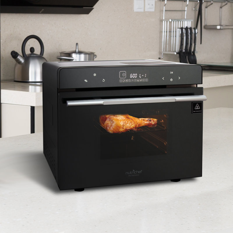NutriChef Smart MultiFunction Toaster Oven Wayfair